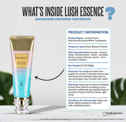 Niacinamide Whitening Toothpaste - TriBright